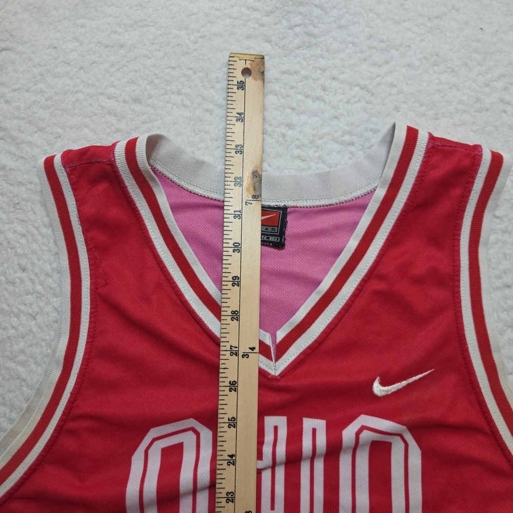VTG NIKE 90's MICHAEL REDD 22 OHIO STATE BUCKEYES JERSEY Made In USA SIZE 2XL - Picture 9 of 11